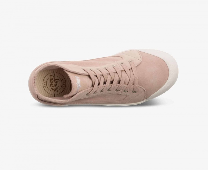 Basket Spring Court M2 Silky Daim Rose Homme | MDF-06823226